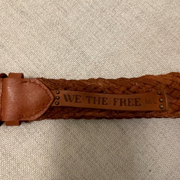 Free People We The Free NWOT Brix Belt in Cognac - Picture 3 of 9
